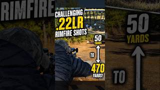 Challenging 22lr Shots #precisionrimfire #rimfire