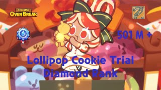 Cookie Run: OvenBreak l Cookie Trials Episode 108: Lollipop Cookie Diamond Rank