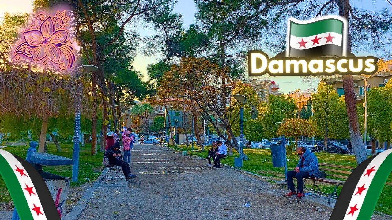 Damascus Walking Tour 🌸 | January 2026 | جولة في السبكي و أبو رمانة