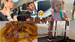 PROBANDO la CINTA de correr MOBVOI HOME🏃‍♀️RECETA MERLUZA al GAZPACHO🐟VLOG 44-LITTLE HAPPY MOM