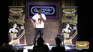 Tyrik Woods   | At Burbank Comedy Festival, California
