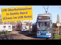 LVB Überholmanöver in Gohlis-Nord (Chaos im LVB Netz) / LVB Straßenbahn