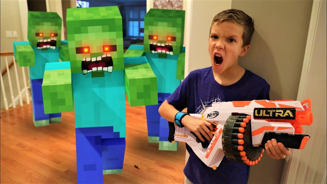 Nerf Minecraft Blasters TV Spot, 'Blast Your Way to Victory