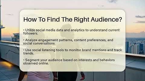 How To Find The Right Audience? - Everyday-Networking