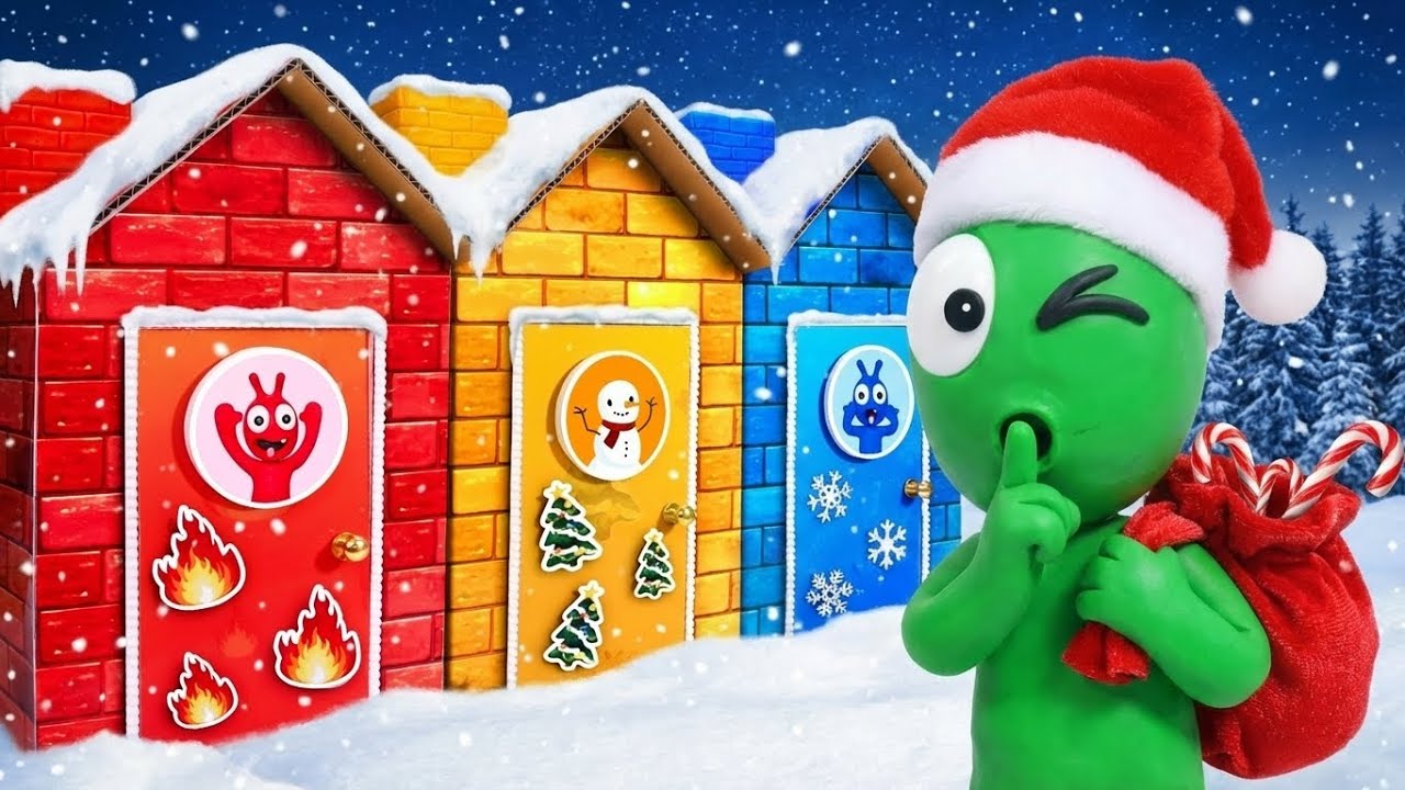 Petualangan Natal Pea Pea di Rumah Bermain Warna-Warni! - Pea Pea Bahasa Indonesia