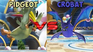 Pokemon battle revolution - Pidgeot vs Crobat