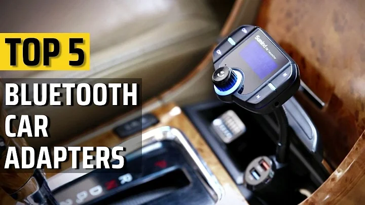 Best Bluetooth Car Adapter -Top 5  Picked ✅Drive Smarter✅