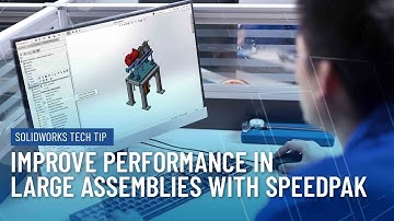 How to Create a SpeedPak - Improve Performance in Large Assemblies in SOLIDWORKS 2025