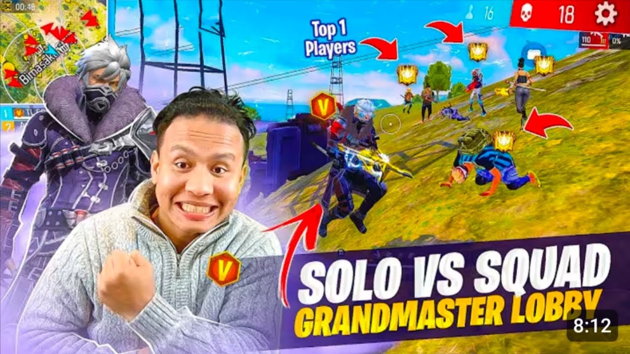 😱 फ्री फायर 1vs4 क्लच! अकेले ने पूरी स्क्वाड उड़ा दी !! 😱 Free Fire 1vs4 Clutch 🔥 | Solo Squad Wipe