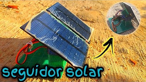 como fazer um seguidor solar com arduino