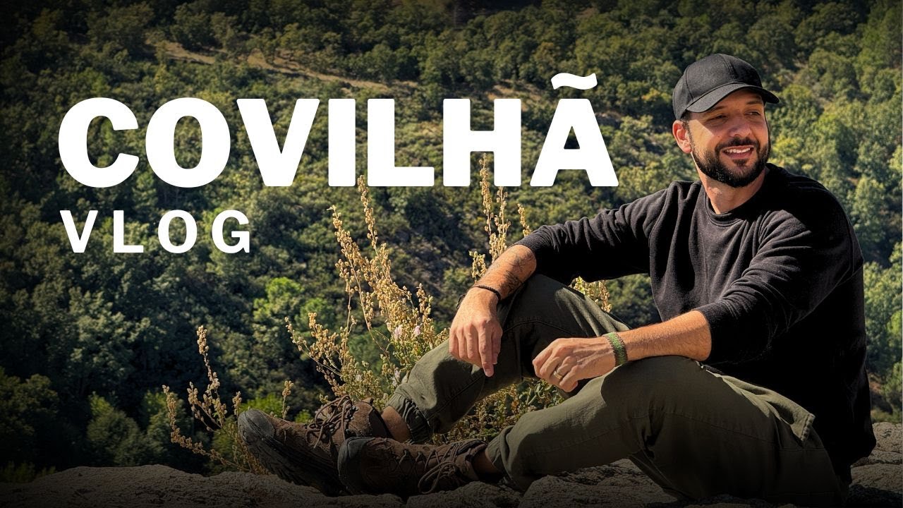 COMO É COVILHÃ, CASTELO BRANCO - Ponte da Ribeira da Carpinteira - Vlog em Portugal