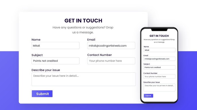 Free Online Course: Login Form With Floating Label Animation, Input Animation CSS, Label Animation, Code4education from