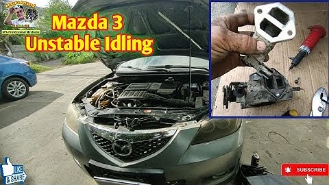 2007 mazda 6 idle air control valve location