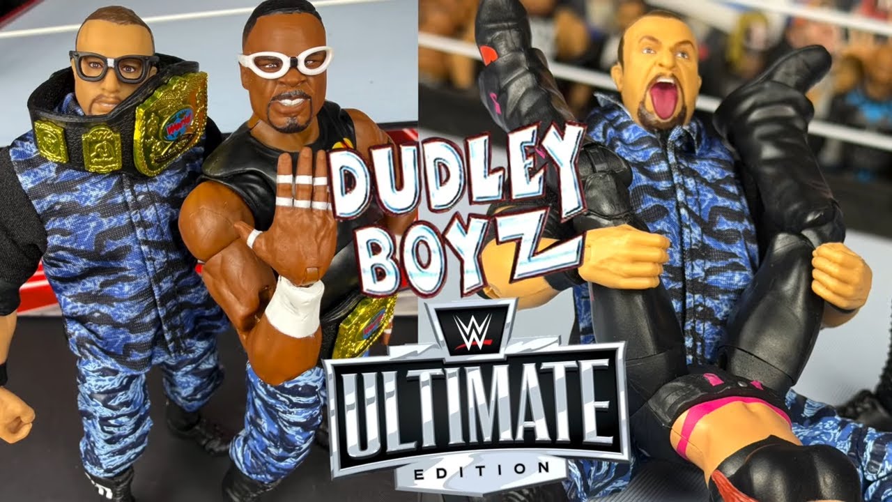 WWE ULTIMATE EDITION DUDLEY BOYZ Unboxing & Review! - YouTube