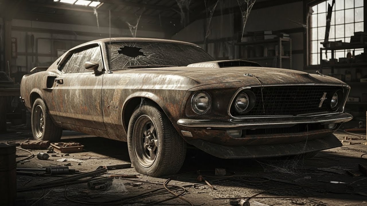 Rust & Whisper | 1969 Ford Mustang Boss 429 Restoration ASMR