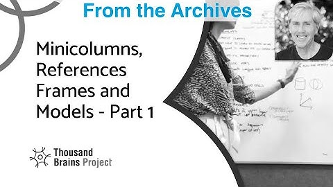 2024/07 - Minicolumns, References Frames and Models