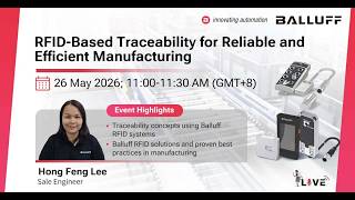 Webinar | RFID-Based Traceability for Reliable and Efficient Manufacturing