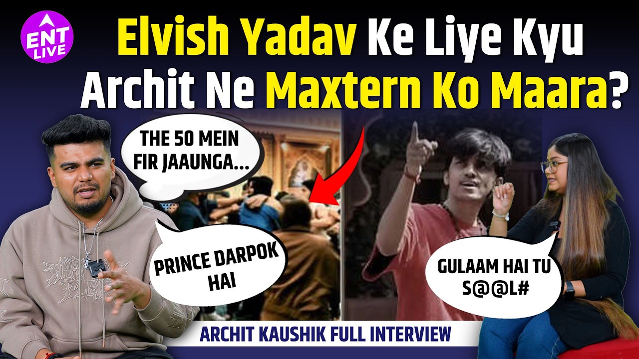 Archit Kaushik On Elvish Yadav's Dubai Ban, Maxtern, Prince Narula, Fight In The 50, Lion & More