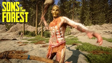 SONS OF THE FOREST - MULTIPLAYER | Base Building, Co-Op Survival & Brutal Combat FIRST LOOK Gameplay