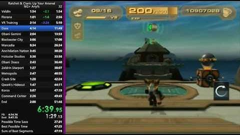Ratchet and Clank: Up Your Arsenal NG+ Any% Speedrun in 49:18