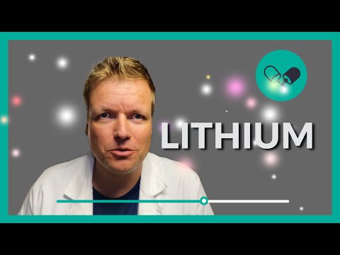 Video: Lithium Für Depressionen: Dosierung, Sicherheit, Nebenwirkungen Und Mehr