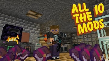 All The Mods 10 (ATM10) - Ep 09 - Digital Miner, Free Fortune, Drawers!