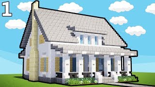 Minecraft - How To Build A Country House | Minecraft House Tutorial | Part 1