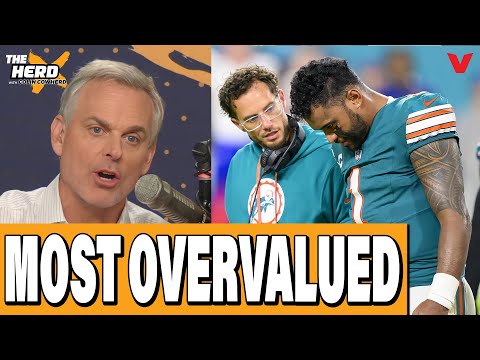 Colin Cowherd calls Miami Dolphins MOST overvalued team, Vikings most undervalued? | THE HERD NFL
