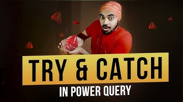 Try and Catch in Power Query | Smarter way to work with errors in Power Query⚠️