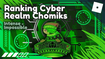Ranking the Cyber Zone Realm Chomiks from Easiest to Hardest | Find The Chomiks [Roblox]