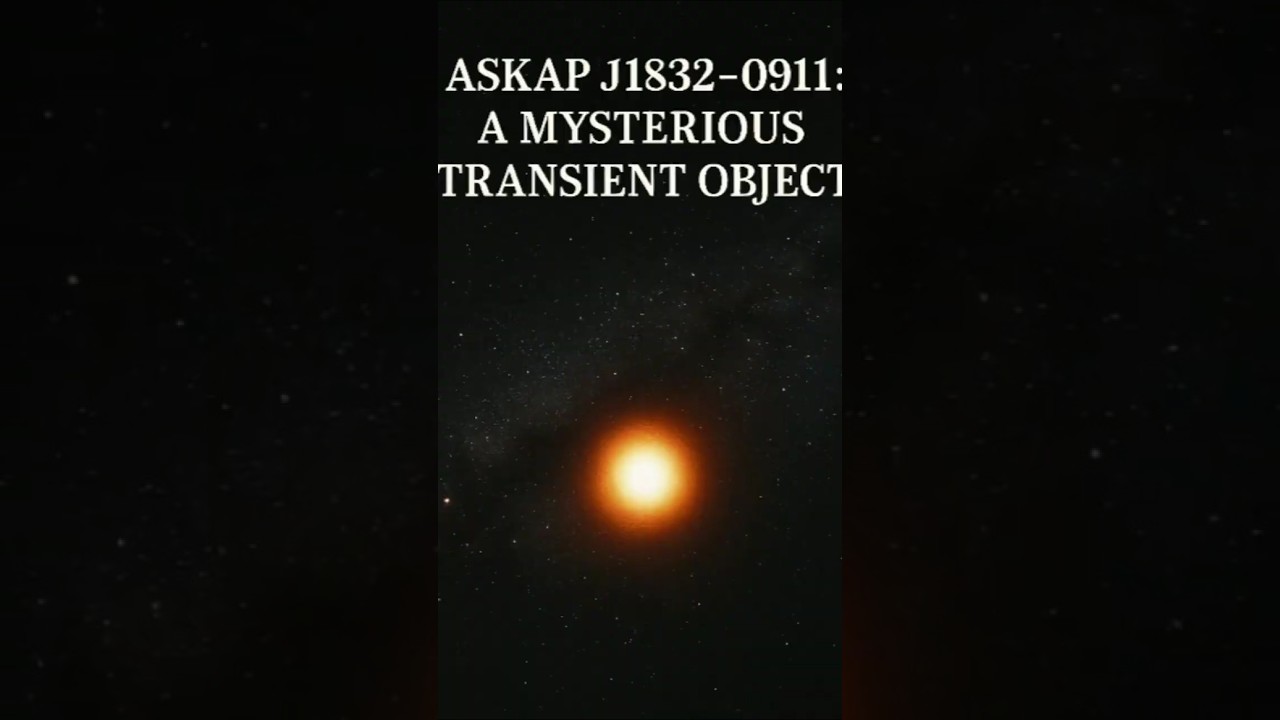 The Mystery of ASKAP J1832–0911 | A Cosmic Clockwork 15,000 Light-Years Away! 