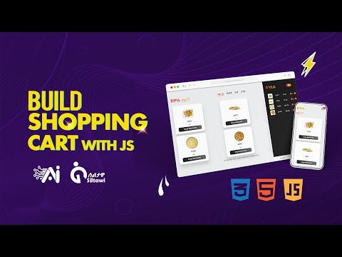 How to Build a Shopping Cart with Pure JavaScript and Beautiful UI/UX