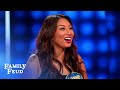 Worst place to be stuck next to a BLABBERMOUTH? | Celebrity Family Feud