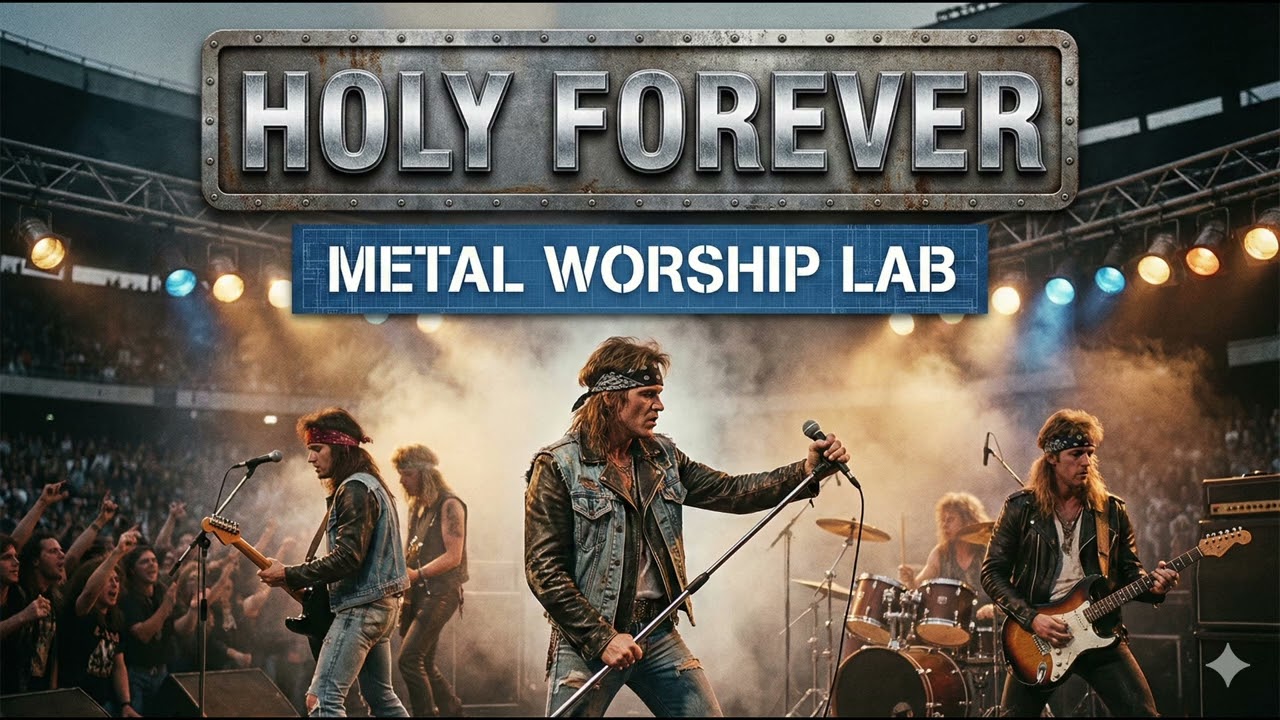 CHRIS TOMLIN - HOLY FOREVER [80s Arena Rock AI Anthem] // Metal Worship Lab