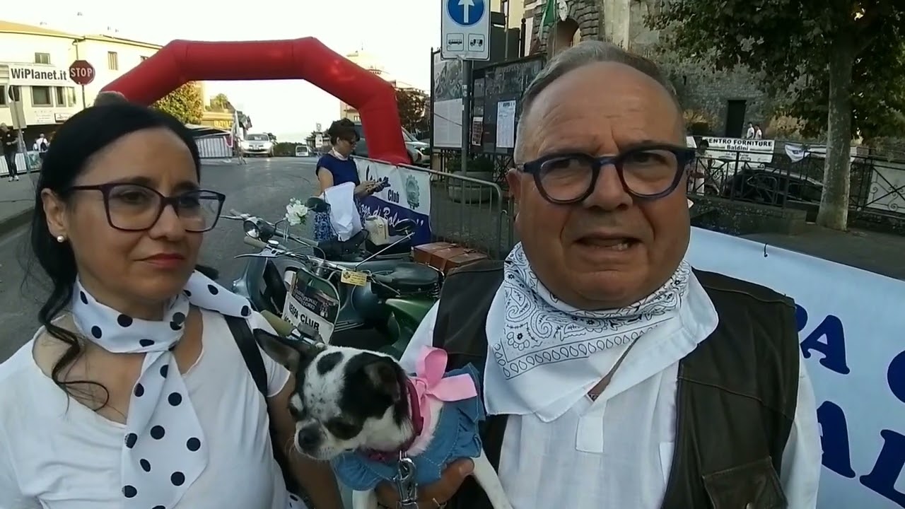 Raduno vespa Montefiascone, concorso 2024