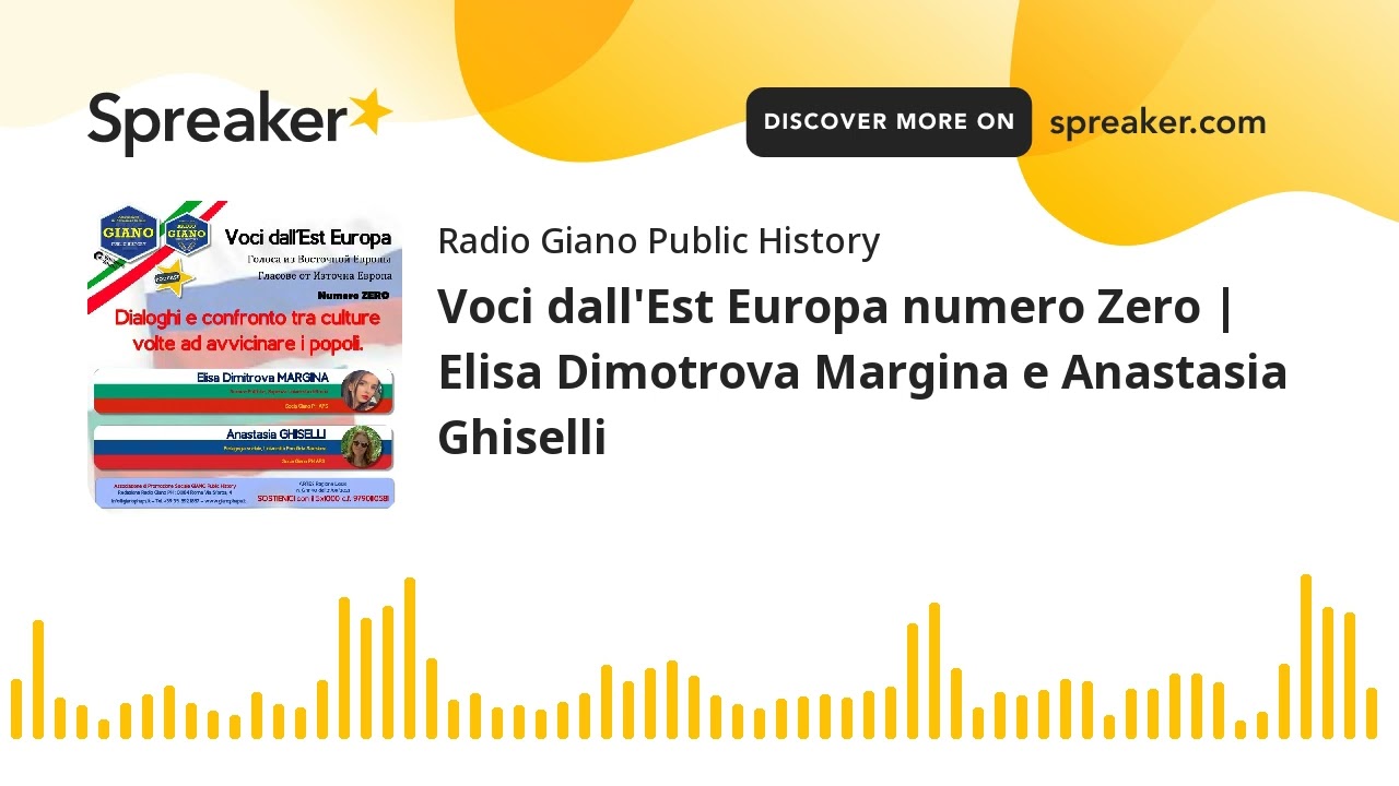 Voci dall’Est Europa numero Zero | Elisa Dimotrova Margina e Anastasia Ghiselli