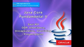 Java Core Fundamental II : Session 01b : OOP - Inheritance, Overriding, Polymorphism, Encapsulation