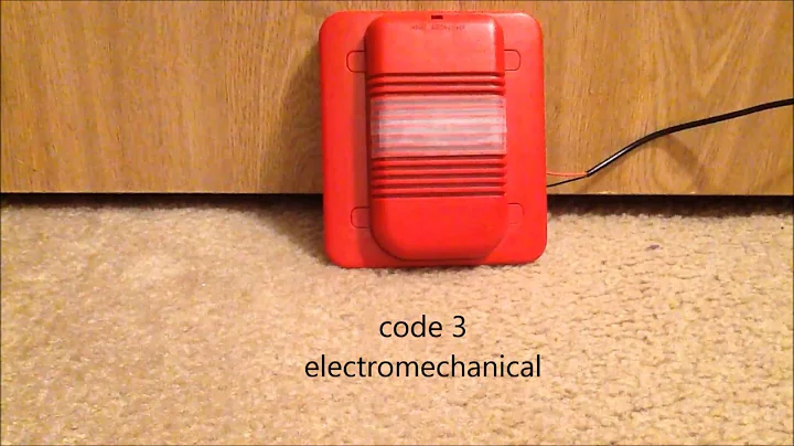 System Sensor H12/24 all tones demo