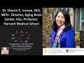 Dr. Sharon K. Inouye, MD, MPH - Director, Aging Brain Center, HSL; Professor, Harvard Medical School