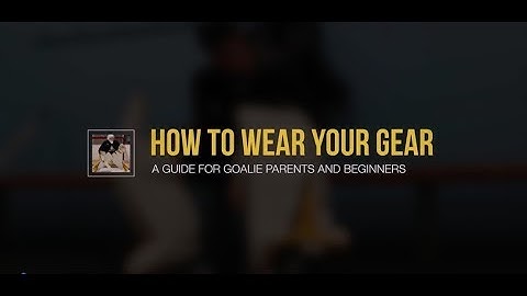 MHH Goalie Drill Tutorials: How To Properly Put On Goalie Equipment