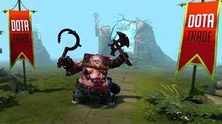 Chains of the Black Death Pudge set custom animation preview Dota 2