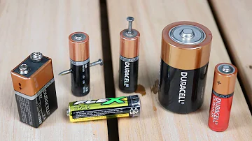 Para que as pilhas e baterias são usadas?
