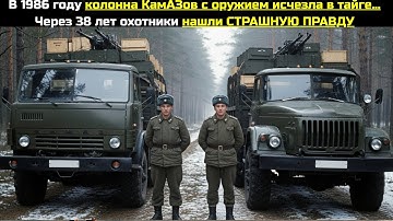 В 1986 году колонна КамАЗов с оружием исчезла в тайге... Через 38 лет охотники нашли СТРАШНУЮ ПРАВДУ