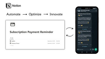 How to receive Subscription Payment Reminder on WhatsApp with Automation in 2023 | Expenses Tracker