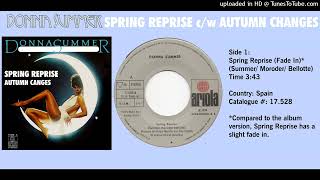 Watch Donna Summer Spring Reprise video