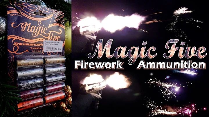 Magic Five - Firework / Pyro - Ammunition for Blank Guns [Zink Feuerwerk]
