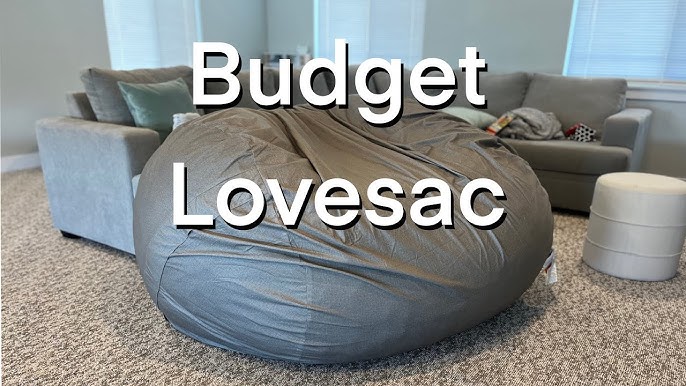  Bean Bag Chairs for Adults 6FT Bean Bag Cover Large Soft Bean  Bag Chairs Cover Without Filling Giant Fluffy Moon Pod Lazy Sofa Bean Bag  Bed : Home & Kitchen