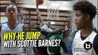 WHY HE JUMP WITH SCOTTIE BARNES? TWO #1 Players On The SAME TEAM!? NOT FAIR