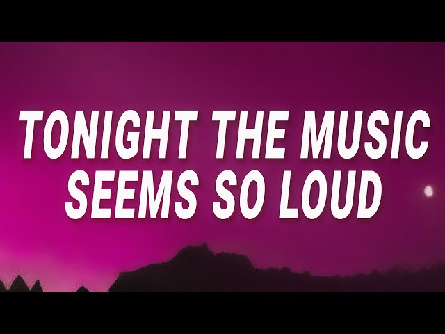 George Michael - Tonight the music seems so loud (Careless Whisper) (Lyrics) class=