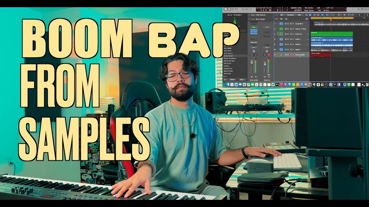 I Sample a song to make a BOOM BAP BEAT